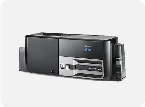 HID FARGO DTC5500LMX ID Card Printer & Laminator 2